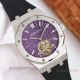 Swiss Replica Audemars Piguet Royal Oak Tourbillon Extra-Thin Purple Dial (7)_th.jpg